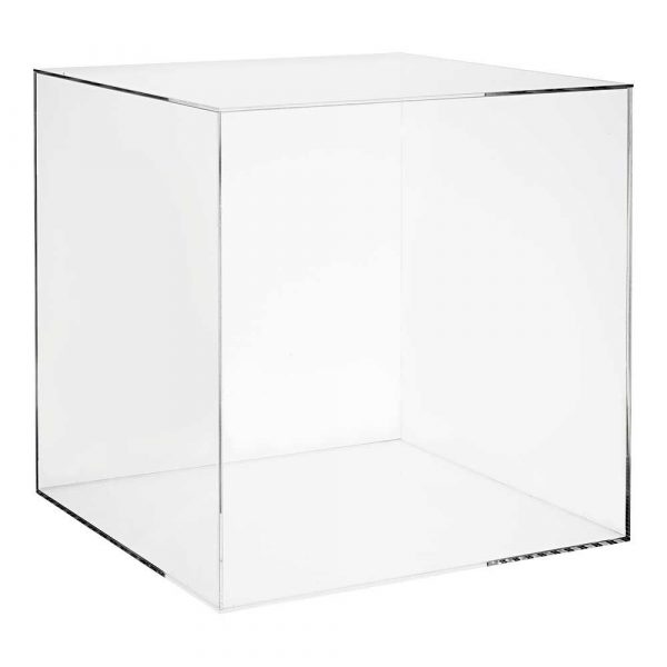 Plexiglas Stofkap 400 x 400 x 400 mm (LxBxH)