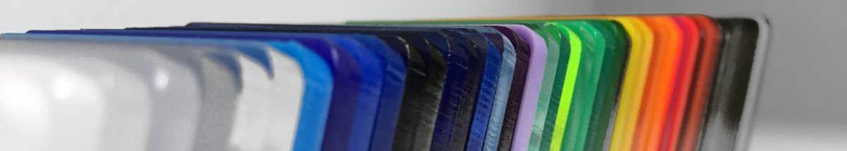 Acrylaat op maat banner