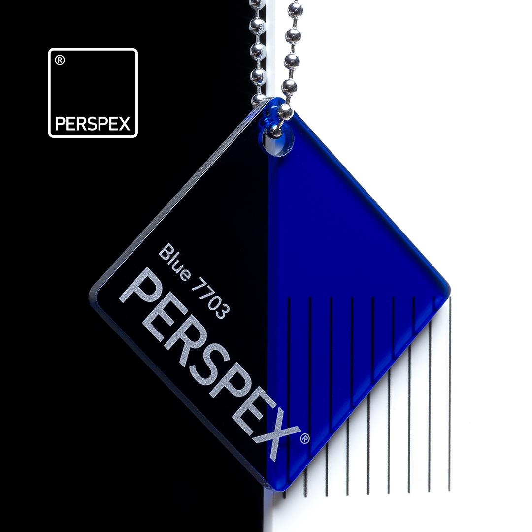 Perspex Blauw 7703