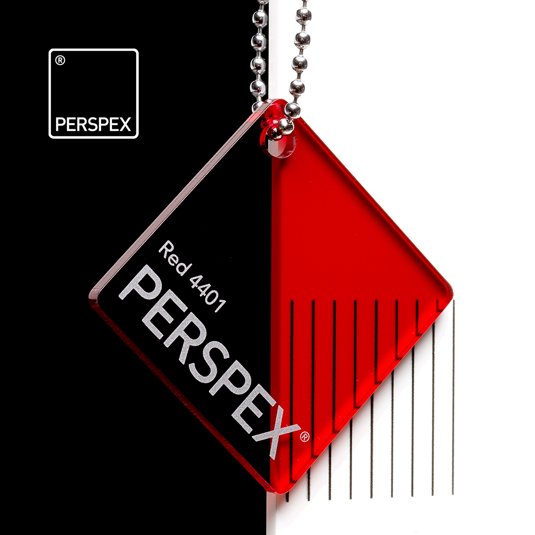 Perspex Rood 4401